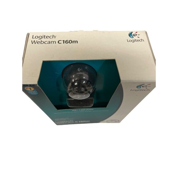 Logitech C160m Webcam VGA 1.3MP Photos Built-In Mic Manual Focus PC Video Callin - Picture 9 of 9